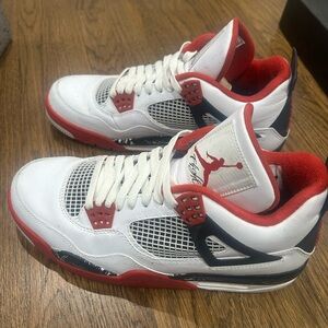 Air jordan 4 retro “fire red” 2012 shoes